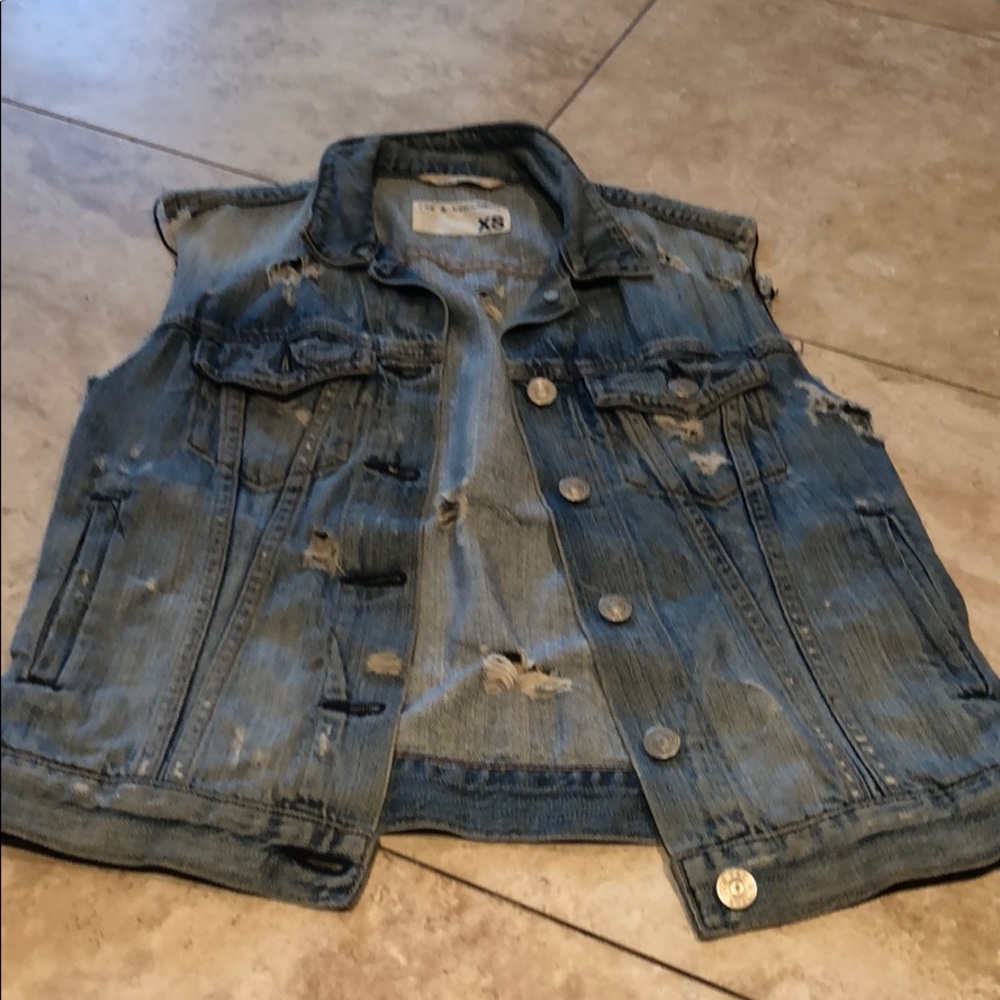 Denim vest